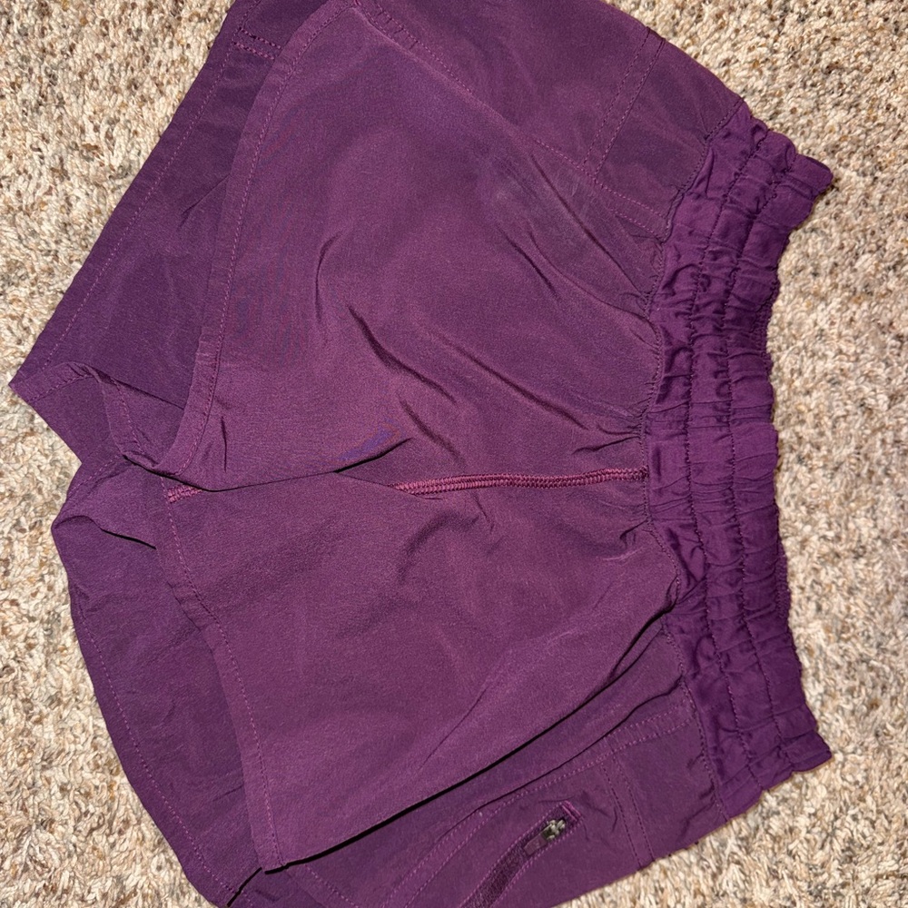 Women's Lululemon Purple Shorts